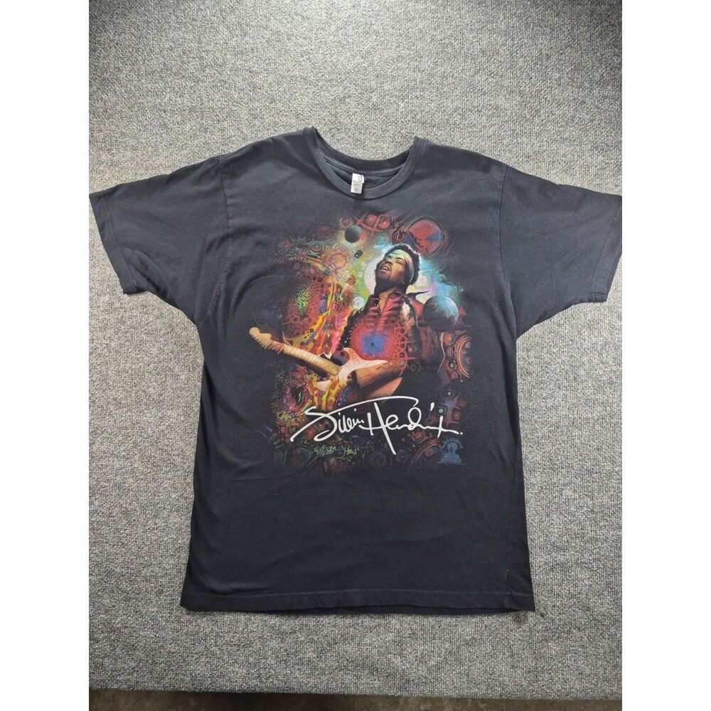 VTG Jimi Hendrix Extra Large Tee Shirt Authentic Hendrix Galaxy Space Graphic XL
